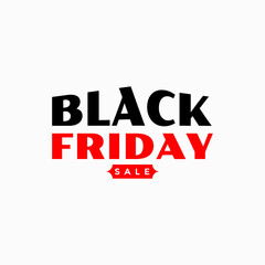  Black friday sale label logo design