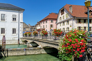 Wall Mural - Old city of Annecy