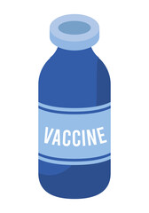 Sticker - vaccine vial isometric