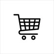 © NAPISAH - Shopping Cart Icon, flat design best vector icon on white background