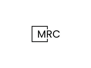 MRC Letter Initial Logo Design Vector Illustration