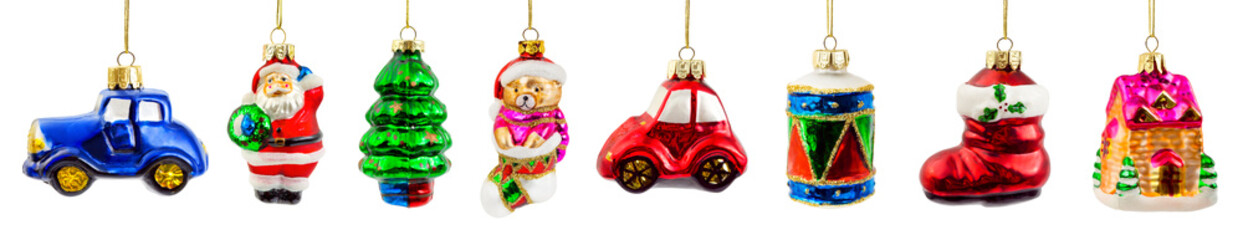 Poster - Set of christmas decorations