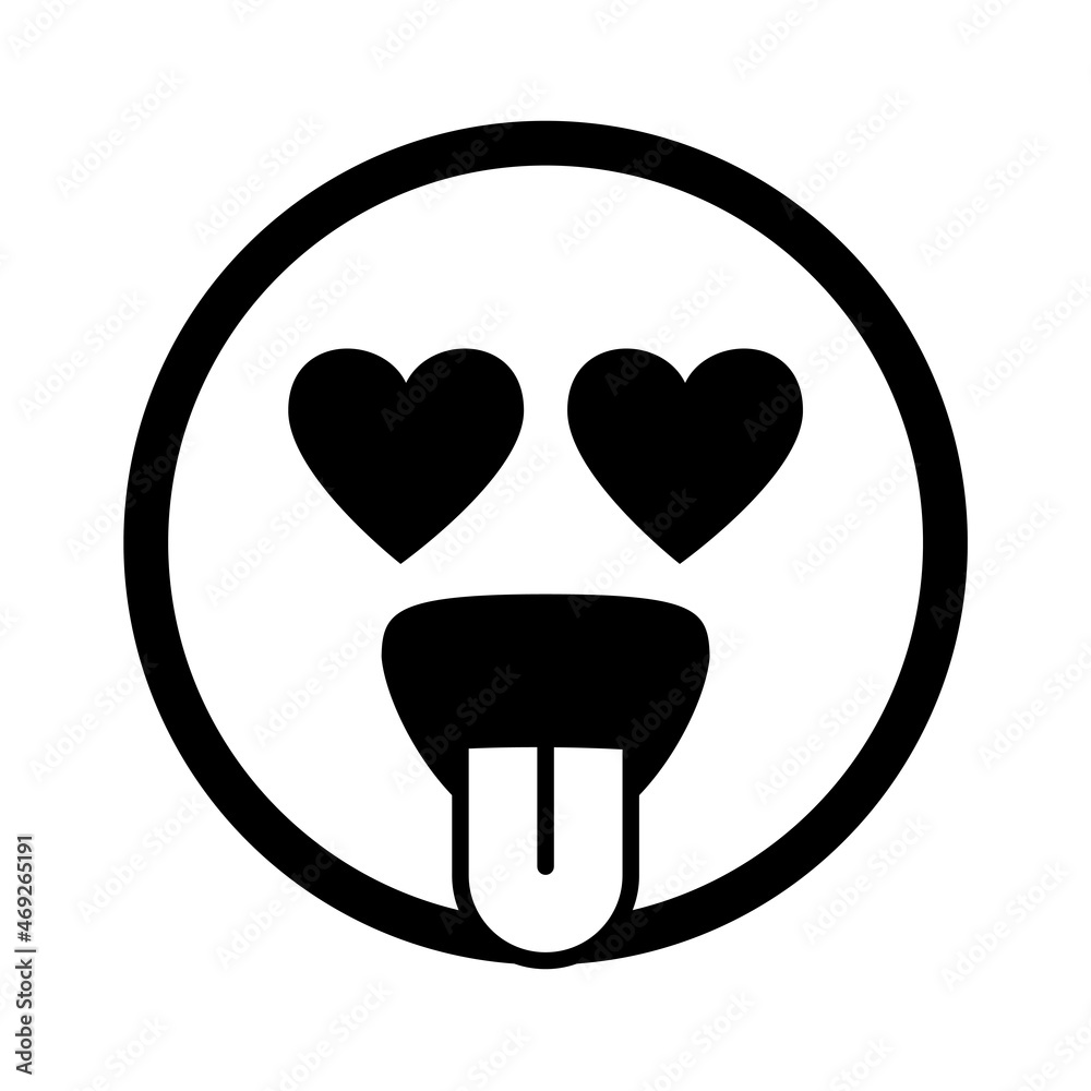 Sliley Positive Smiley face. Emoji icon vector. Emoticon sign. Positive emotions ...