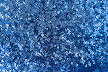 Royal Blue Sequin Background