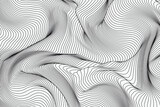 Fototapeta Perspektywa 3d - Abstract wavy line background parametric surface