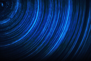 Wall Mural - blue abstract background with spiral pattern. galaxies with stars and planets with circular motifs i