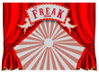 The Freak Show , Wall Booth , Photo Wall