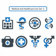 Medical And Health Care Icons Set 2
