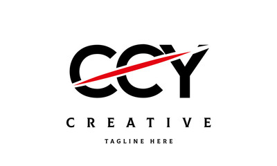 Wall Mural - CCY creative three latter logo