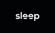 Illustration Vector Graphic Of Sleep Logo With The Letter E Made Into Eyes