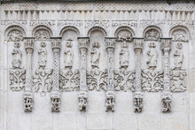 Detail Of The Facade Of The Cathedral