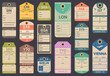 © WinWin - Travel luggage retro tags, airport country labels. Retro travel, flight register baggage vienna and singapore labels vector illustration set. Vintage luggage tags