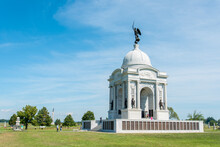 Pennsylvania Memorial At Gettysburg Battlefield