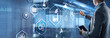 © Funtap - Smart Industry concept. Automation and data exchange in manufacturing technologies