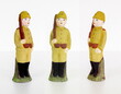 Soldier doll , Japanese soldier antique clay dolls cut out