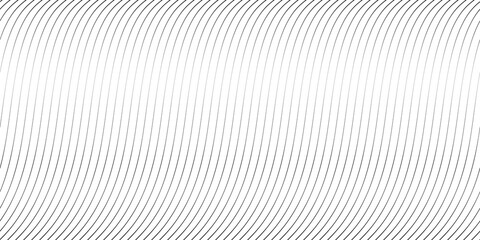 Poster - Black curve lines. Wavy background. Waves.