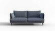 © nonnie192 - 3D Rendering Gray Sofa isolated on white background. Including clipping path.