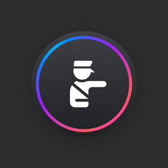 Sticker - Security Officer -  UI Icon