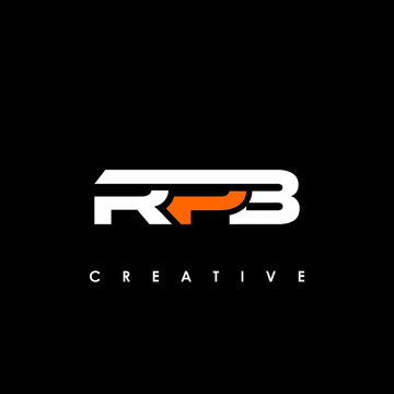 RPB Letter Initial Logo Design Template Vector Illustration