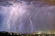 © robertharding - Late night storm during the 2021 Monsoon season rolling into Chino Valley, Arizona