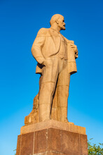 Lenin Statue On Lenin Square, Chita, Zabaykalsky Krai