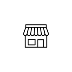 Poster - Store icon, store sign vector