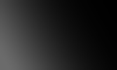 Wall Mural - black and white smooth gradient background or texture background