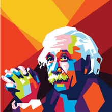 Einstein With Pop Style