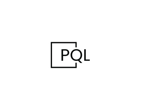 PQL letter initial logo design vector illustration