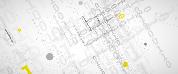 Technology data background, idea of global business solution