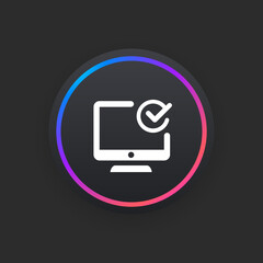 Sticker - System Check -  UI Icon