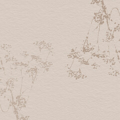 floral rustic background flowers and botanical elements