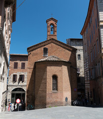 Wall Mural - Chiesa di Santa Maria delle Nevi, Church of Saint Mary 'delle Nevi', Siena, Tuscany, Italy 