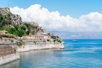 Sticker - Old fortress in Corfu town