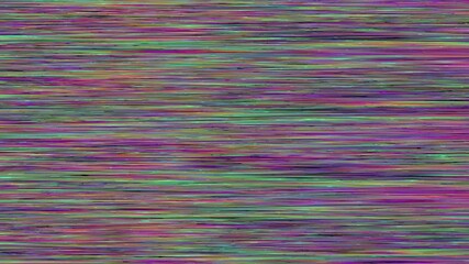 Aufkleber - Looping video interference footage. Imitation of a Datamoshing video.