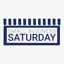 Illustration Vector Small Business Saturday