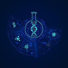 Wall Mural - bioLab