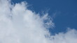 © Mart - View of beautiful blue sky background with white clouds at the noon, Bangkok, Thailand.
