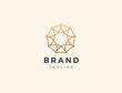 Diamond logotype concept. Modern geometric logotype.