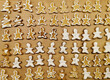 © Irina Anashkevich - Homemade Christmas gingerbread cookies. View from above. Festive food