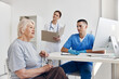 © SHOTPRIME STUDIO - elderly woman at the doctor's and nurse's appointments checkup
