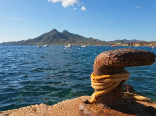 rocks and sea