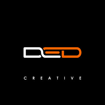 DED Letter Initial Logo Design Template Vector Illustration