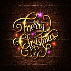 Wall Mural - Merry Christmas Background