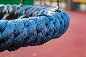 rope on a boat