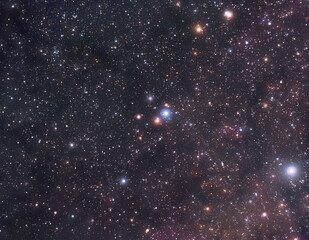 Wall Mural - shining stars of milky way