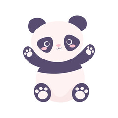 Poster - cute little panda