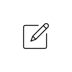 Poster - Edit icon, edit text sign vector