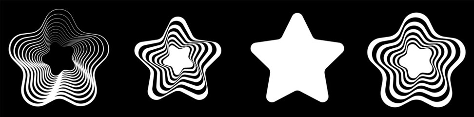 star, starlet icon, symbol. reward, top quality, stellar vector design elements series
