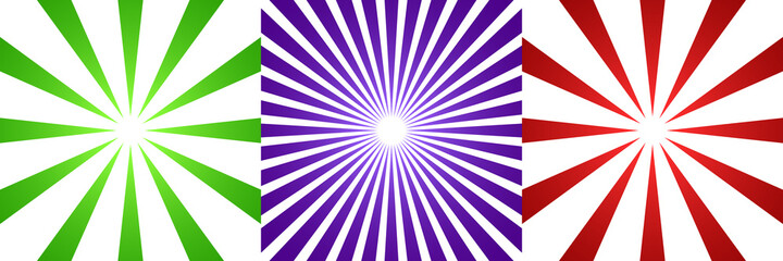 Poster - Starburst, sunburst rays, beams. Radial, radiating lines vector